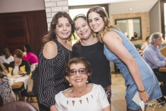 Cláudia Gradvohl, Zélia Faria, Amélia Brandão e Bia Gradvohl