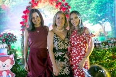 Priscilla Becco, Tereza Ximenes e Rafaella Asfor