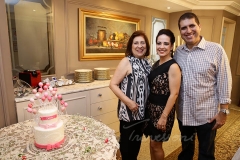 Ana Maria, Camila e Jorge Cavalcante