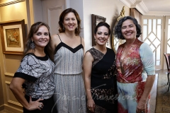 Andrea Pinho, Tatiana Melo, Camila Cavalcante e Fernanda Rocha