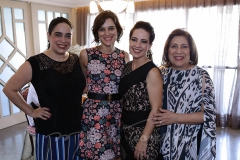Paula Bezerra, Mariana Furtado, Camila Cavalcante e Ana Maria Cavalcante