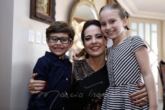 Pedro, Camila e Gabriela Cavalcante