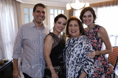 Pedro Jorge, Camila, Ana Maria Cavalcante e Mariana Furtado