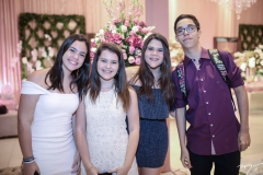 Bruna Queiroz, Débora Leal, Clara Ary e Augusto Rocha
