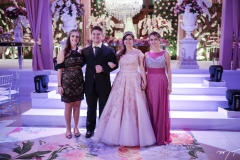 Carol, Guilherme, Camila e Fernanda Almeida