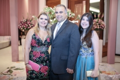 Daniele, Valdísio e Livia Pinheiro