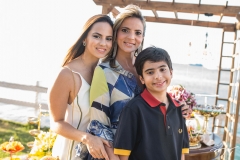 Bianca, Michelle e Chande Aragão