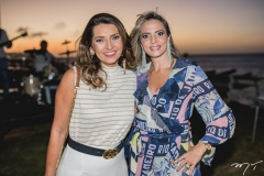Márcia Travessoni e Michelle Aragão