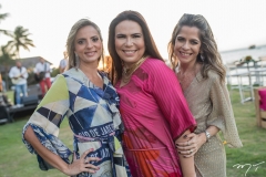 Michelle Aragão, Andrea Rios e Carla Nogueira