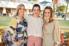 Michelle Aragão, Lia Feijó e Carla Nogueira