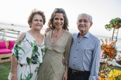 Norma Carvalho, Carla Nogueira e Antonio Carlos Carvalho