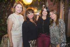 Ana Kerty, Carmen Cinira, Ana Cláudia Gomes e Carmen Cavalcante