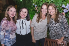 Ariana Falcão, Líssia Viana, Nara Falcão e Carmen Cavalcante