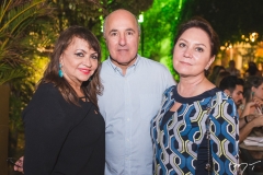 Carmen Cinira, Sílvio Frota e Paula Frota