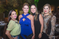 Cris Albuquerque, Tatiana Luna, Raquel Vasconcelos e Manu Romcy