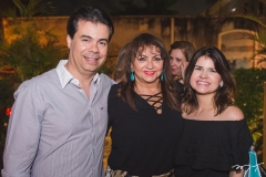 Duda Brígido, Carmen Cinira e Ticiana Brígido