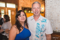 Eveline Brandão e Roger Barreto