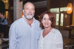Jorge Fiúza e Lilian Quinderé