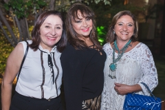 Líssia Viana, Carmen Cinira e Tetê Albuquerque