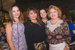 Lúcia Rocha, Carmen Cinira, Teka Frota e Márcia Oliveira