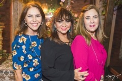 Melânia Torres, Carmen Cinira e Jória Araripe