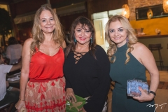 Milena Lima, Carmen Cinira e Ana Cristina Camelo