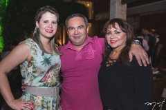 Patrícia Bezerra, Valner Bezerra e Carmen Cinira
