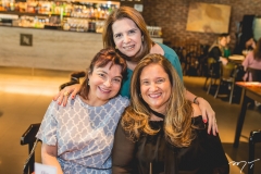 Chris Leite, Carla Melo e Safira Moreira