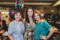 Chris Leite, Neusa Rocha e Carla Melo
