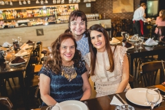 Claudia Alexandre, Chris Leite e Lorena Pouchain
