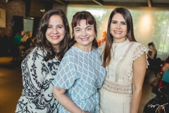 Martinha Assunção, Chris Leite e Lorena Pouchain
