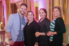 Márcio Aldigueri, Mirela Bessa, Ana Okendo e Karina Bezerra