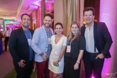 Rafael Joca, Márcia Aldigueri, Claudiana e Adriana Loureiro e Gustavo Serpa