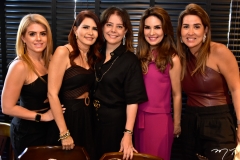 Leticia Studart, Lorena Puchain, Cláudia Gradvohl, Eveline Fujita e Vládia Sales