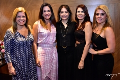 Silvinha Carneiro, Ana Virginia Martins, Cláudia Gradvohl, Lorena Pouchain E Leticia Studart