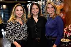 Suyane Dias Branco, Cláudia Gradvohl e Michele Aragão