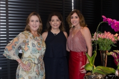 Meire Helena Dias, Cláudia Gradvohl e Cristiane Faria