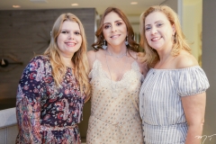 Daniele Pinheiro, Cristiane Faria e Andréa Delfino