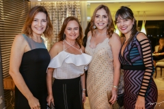 Raquel Saraiva Leão, Waleska Rola, Cristiane Faria e Izabelli Frota