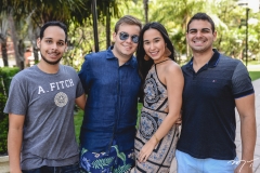 Daniel Fontenele, Thomaz Mendonça, Leticia Correa e Eladio Brito