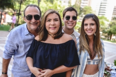 Dante, Andréa, Dante Filho e Rebecca Bonorandi