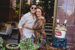 Dante Bonorandi e Lina Mendonça