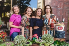 Érica Sampaio, Lina Mendonça, Andréa Bonorandi e Cristiana Rozatto
