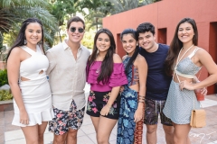 Gabriele Pontes, Dante Bonorandi, Sabrina Vidal, Giovana Blanch, Carlos Henrique Juaçaba e Livia Leite