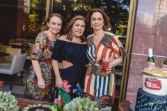 Lina Mendonça, Andréa Bonorandi e Cristiana Rozatto