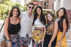 Luiza Possis, Dante Bonorandi, Isadora Emidio, Lara Barros e Ana Beatriz Veloso
