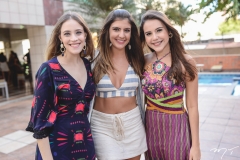 Priscila Bonorandi, Rebecca Bonorandi e Nicole Escóssio