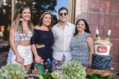 Rebecca Bonorandi, Andréa Bonorandi, Dante Bonorandi e Fátima Lopes