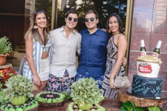 Rebecca Bonorandi, Dante Bonorandi, Thomaz Mendonça e Leticia Correa