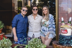 Thomaz Mendonça, Dante Bonorandi e Carol Mendonça